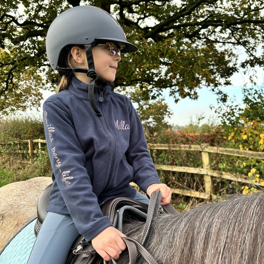 Young Rider | Personalised Fleece Jacket